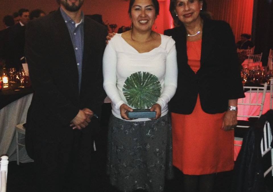 Fundación CocinaMar recibe premio Aporte a la Comunidad, Aquasur 2016